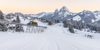 Im Dezember ist der Stoos zusammen mit St. Moritz Austragungsort der Skirennen der Winteruniversiade.