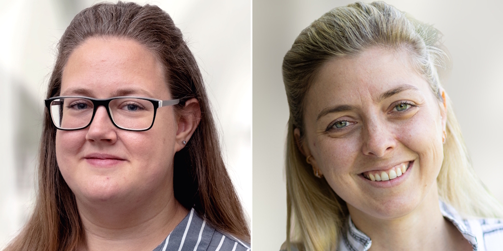 Von Christof Peter übernimmt Stephanie Eugster (l.) die Leitung des RDZ Rapperswil-Jona und Joëlle Schmid die Leitung des RDZ Wattwil.