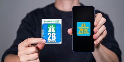 Die Autobahnvignette gibt's klassisch zum Kleben oder auch digital.