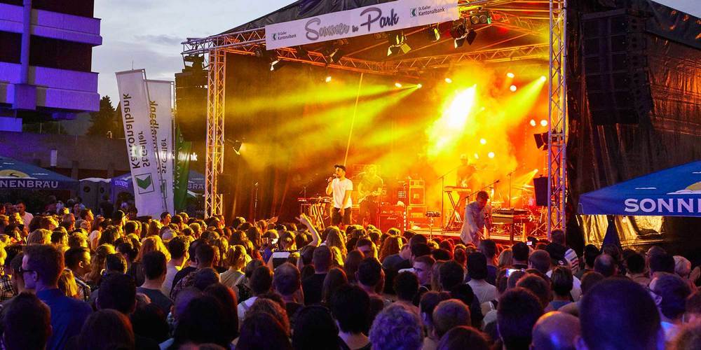 Festivals wie «Sommer im Park» sollten begrenzt bald wieder möglich sein. 