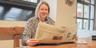 Lara Jäckle, Geschäftsführerin des Schaffhauser Bauernverbands. 