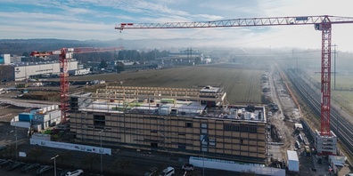 Energie 360° baut in Volketswil eine neue Energiezentrale.
