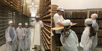 Bei der Käserei Gabriel in Oberbüren.