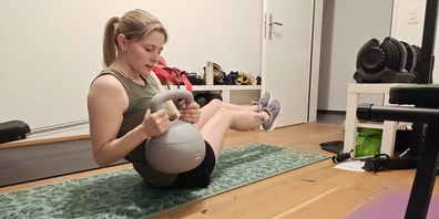 Mit körperlicher Fitness zum Erfolg im Schiesssport: Armbrustschützin Joëlle Baumgartner aus Rümlang.