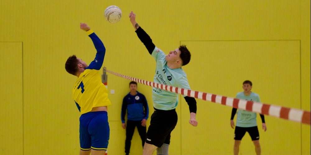 Neel Frei (rechts) mit starker Leistung an der letzten Spielrunde.