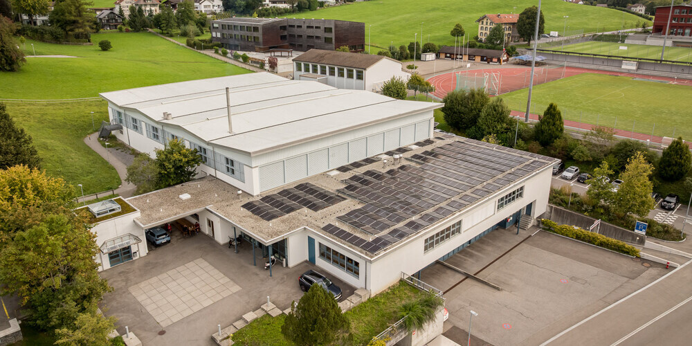 Die Sporthalle Landhaus wird in den kommenden Jahren umfassend saniert – Garderoben, Verkehrsflächen und Tiefgarage erhalten ein Update.