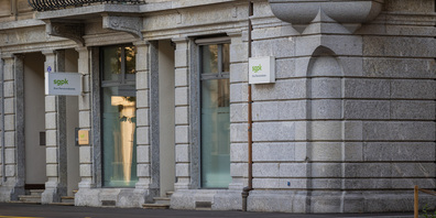 Geschäftsstelle der St.Galler Pensionskasse (sgpk) in St.Gallen.