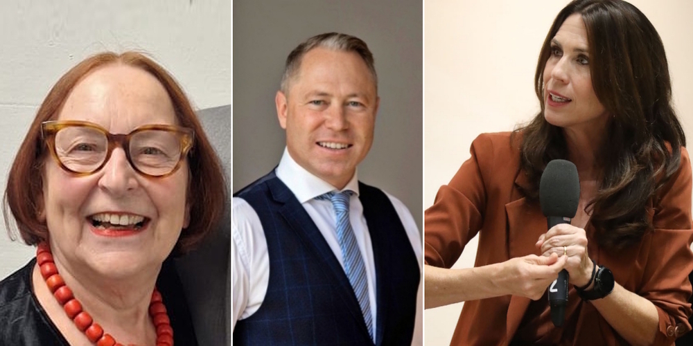 Polemisch statt sachlich: Leserin und Ex-SRF-Mitarbeiterin Roswitha Gassmann (1.v.l.) kritisiert Dr. Philipp Guts Kolumne zur SRG-Halbierungsinitiative.