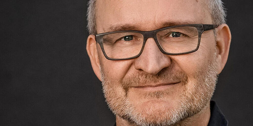 Marc Reinhardt, Geschäftsführer der Mummenschanz Stiftung.