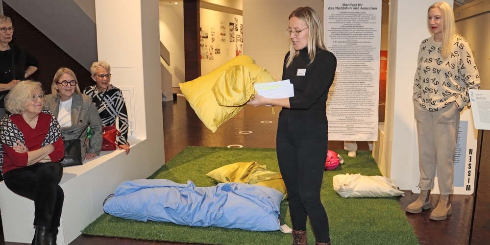 Das Zentrum für Nichtstun lockt zum einfach mal nichts Tun.