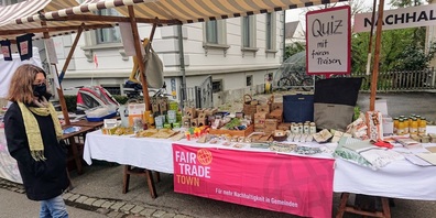 Nachhaltigkeit und Fair-Trade waren Themen am Gossauer Maimarkt 2021.