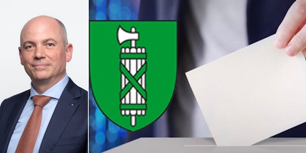 SVP-Kantonsrat und Unternehmer Cornel Blöchlinger (l.) aus Eschenbach empfiehlt am 8. März 2026 ein Ja zu allen drei kantonalen Abstimmungsvorlagen.