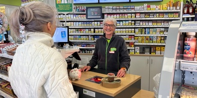 Beatrice Zogg war 16 Jahre lang die Frau von der Tankstelle in Gossau. Im März geht sie in Pension.