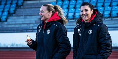 Die beiden Nationalspielerinnen Tamara Šarić (CRO) und Zdravka Parapunova (BUL) sind zu Gast am Linth-Cup.