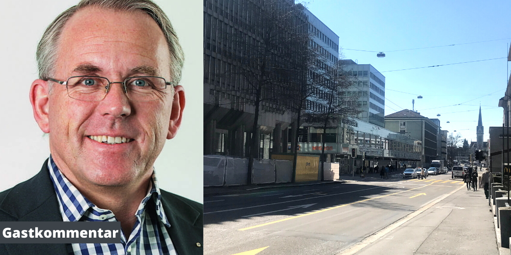 Christoph Solenthaler, Präsident HEV Stadt St.Gallen, über die Sanierung der St.Leonhardstrasse